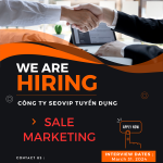 SEOVIP CẦN TUYỂN NHÂN VIÊN SALE MARKETING