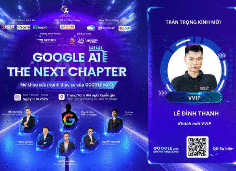 CEO SEOViP (Lê Đình Thanh) - Khách mời tại sự kiện Google Marketing 2025