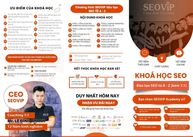 Cam Kết Của SEOViP Academy