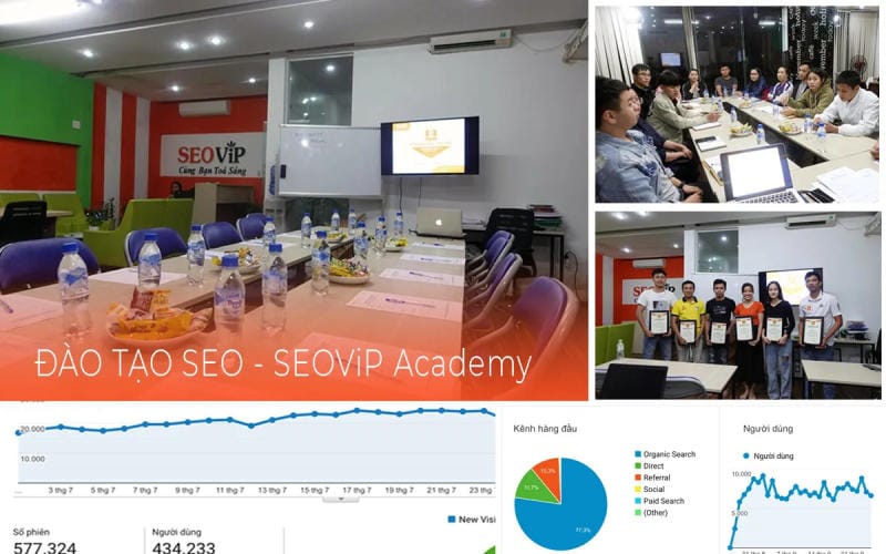 Đào tạo tại SEOViP Academy