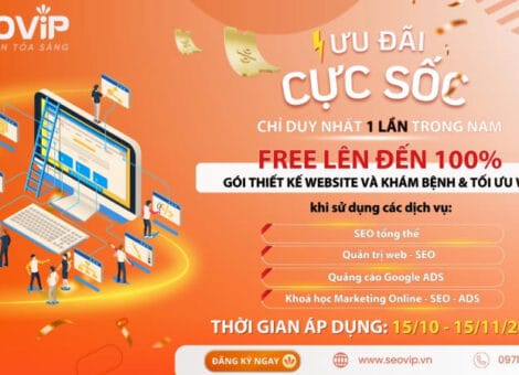 MIỄN PHÍ THIẾT KẾ WEBSITE + KHÁM BỆNH & TỐI ƯU WEB