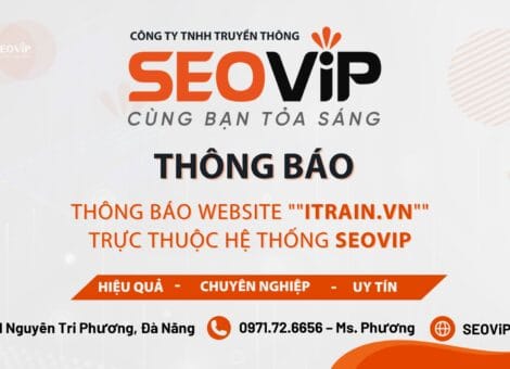 Thông báo website "itrain.vn" trực thuộc hệ thống SEOViP
