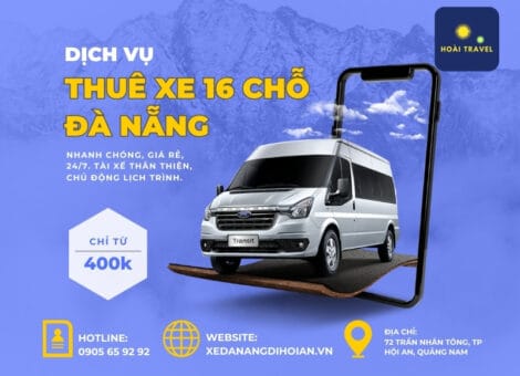 cho thuê xe 16 chỗ tại Đà Nẵng