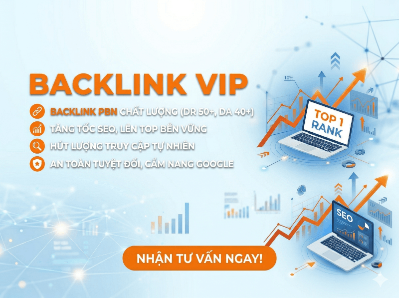 Dịch vụ backlink chất lượng cao, uy tín số 1 tại SEOViP