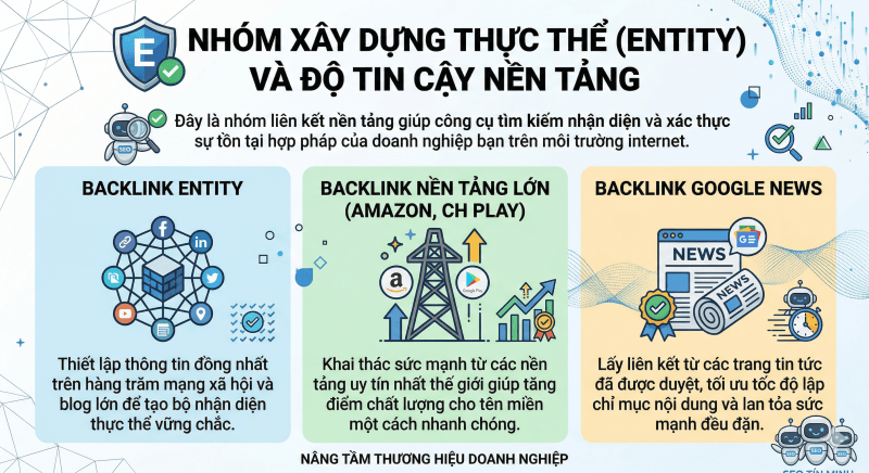 Nhóm xây dựng thực thể (Entity) và độ tin cậy nền tảng